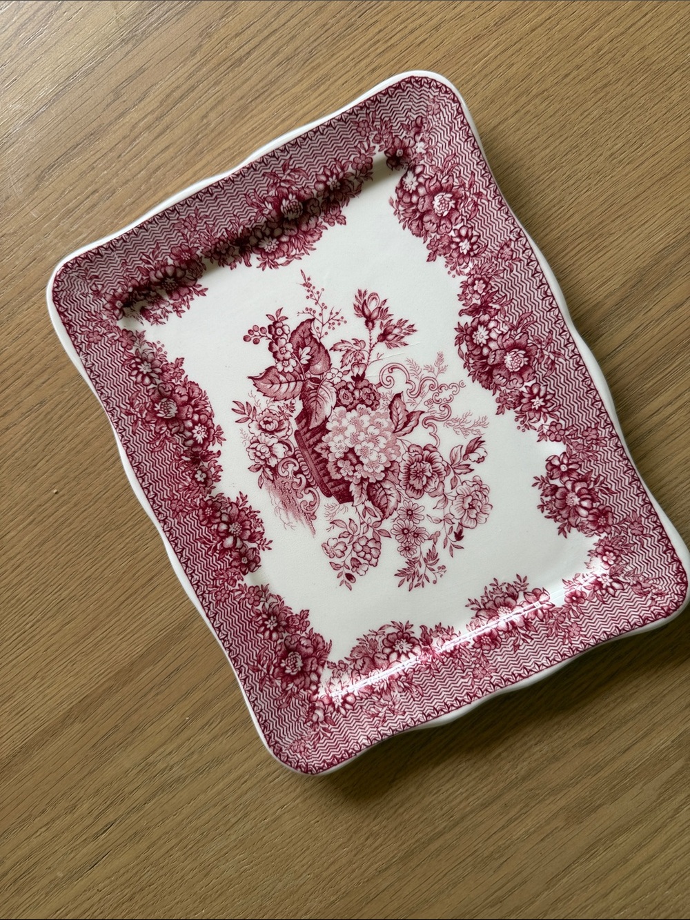 Masons Ironstone Rectangular Serving Platter in Cream